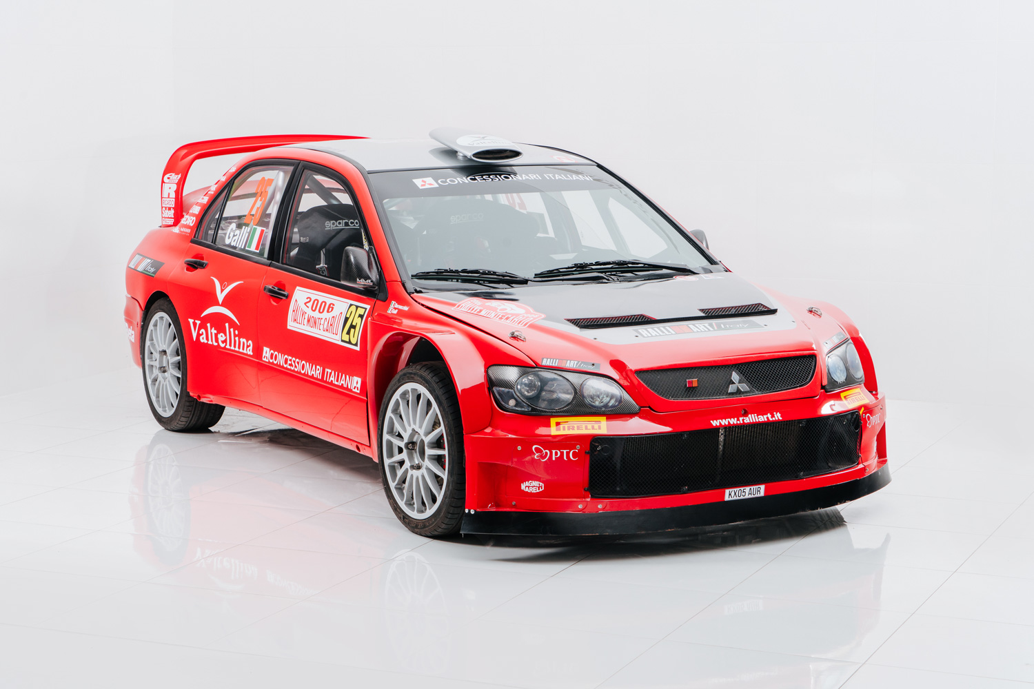 ミニカー Mitsubishi Lancer WRC Swedish Rally 2005 Mitsubishi Lancer WRC 05 - Uddeholm Swedish Rally 2006